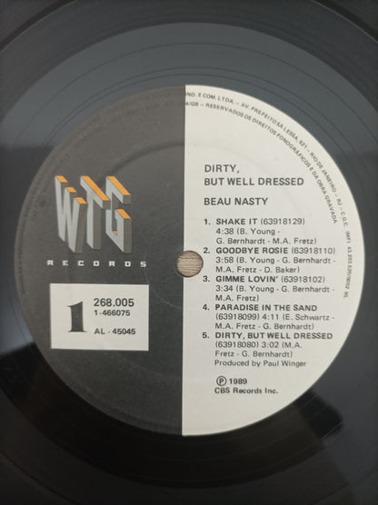 Disco Vinil Dirty, But Well Dressed Beau Nasty
