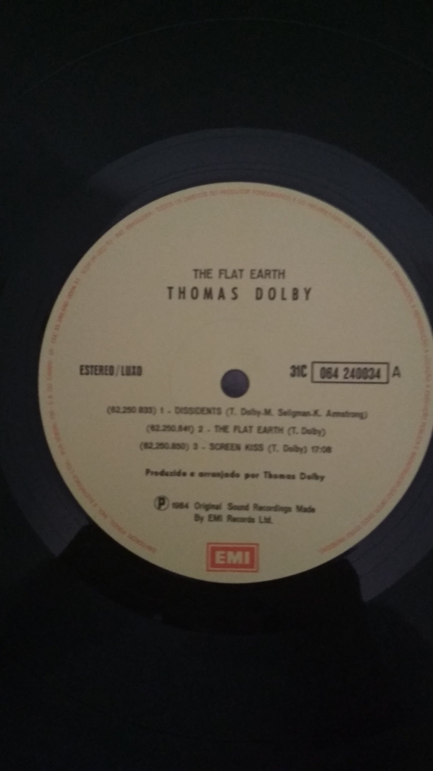 Lp Vinil Thomas Dolby The Flat Earth