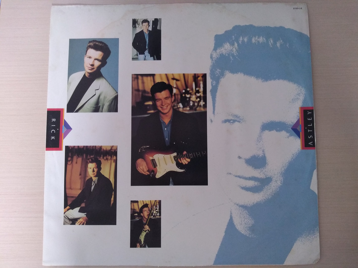 Lp Vinil Rick Astley Hold Me In Your Arms Encarte Importado