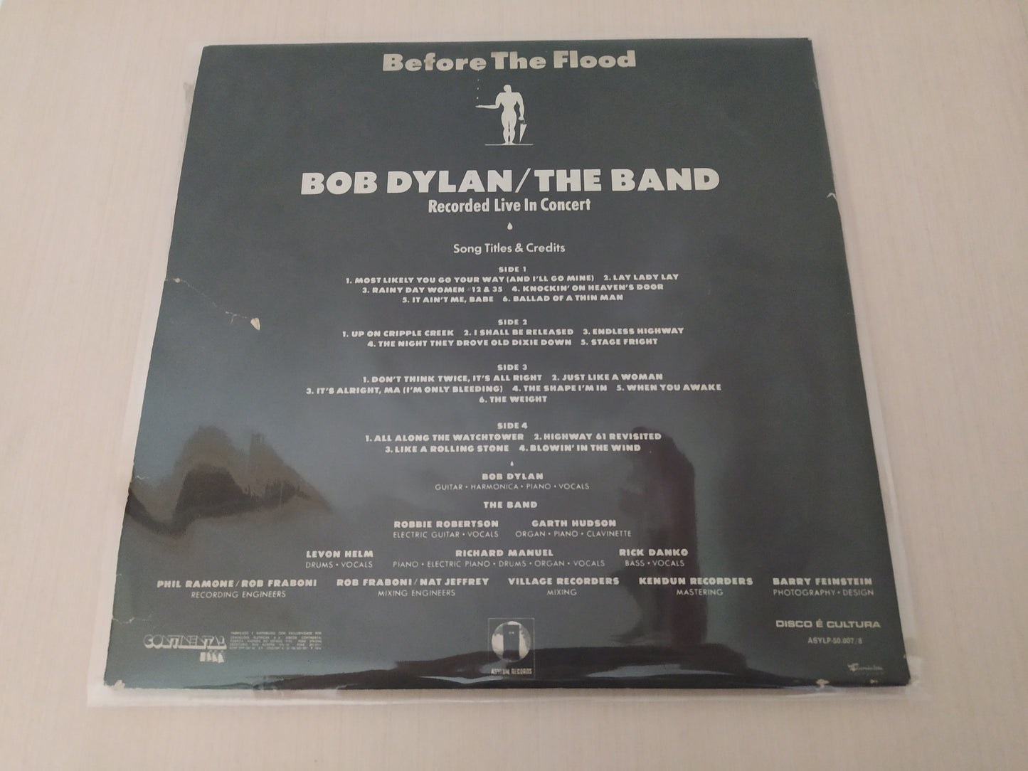 Lp Vinil Bob Dylan The Band