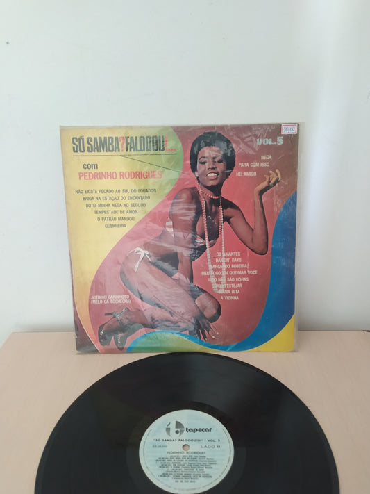 Lp Vinil Só Samba Falooou Vol.5