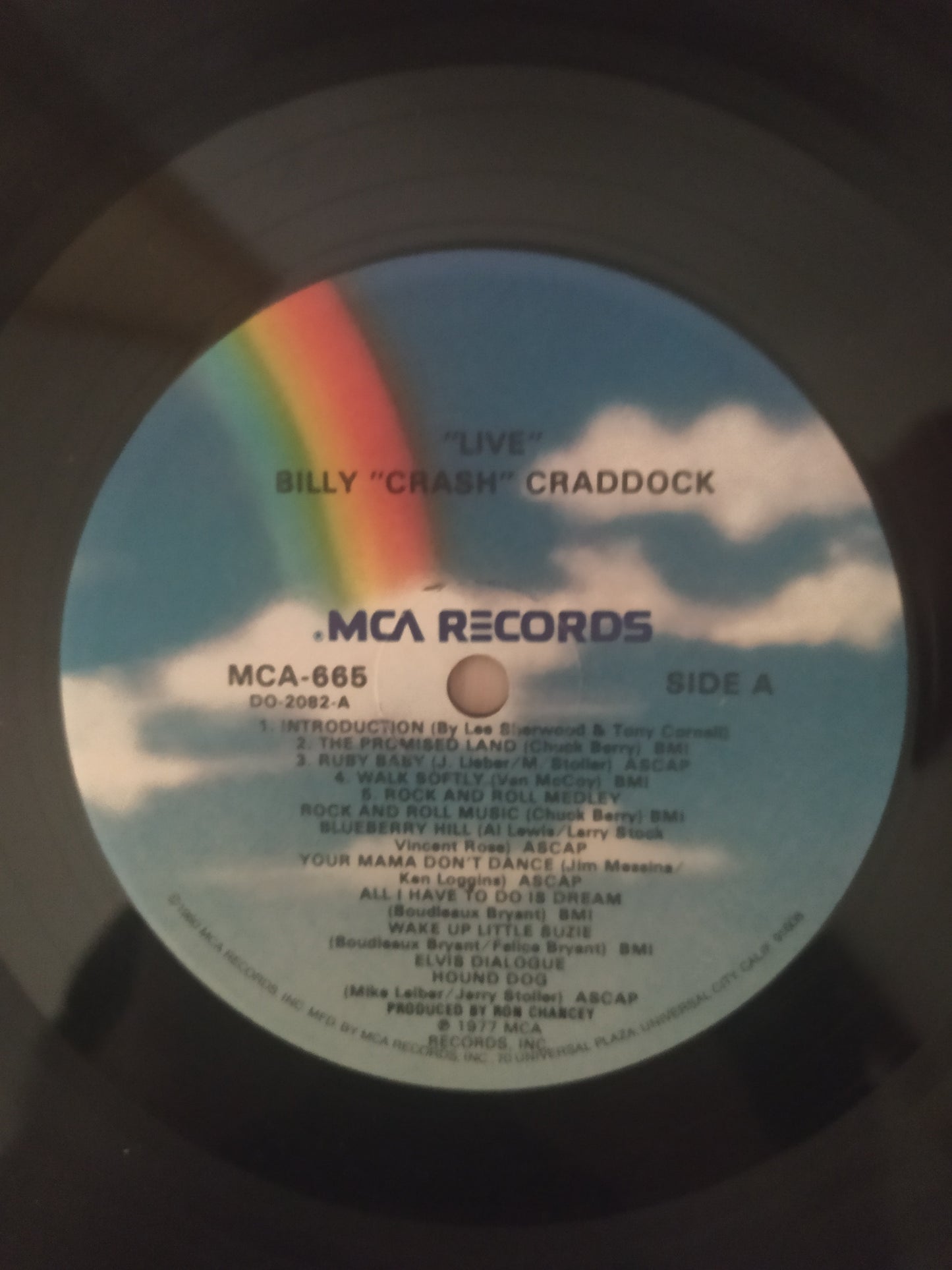 Lp Vinil Billy Crash Craddock Live Importado