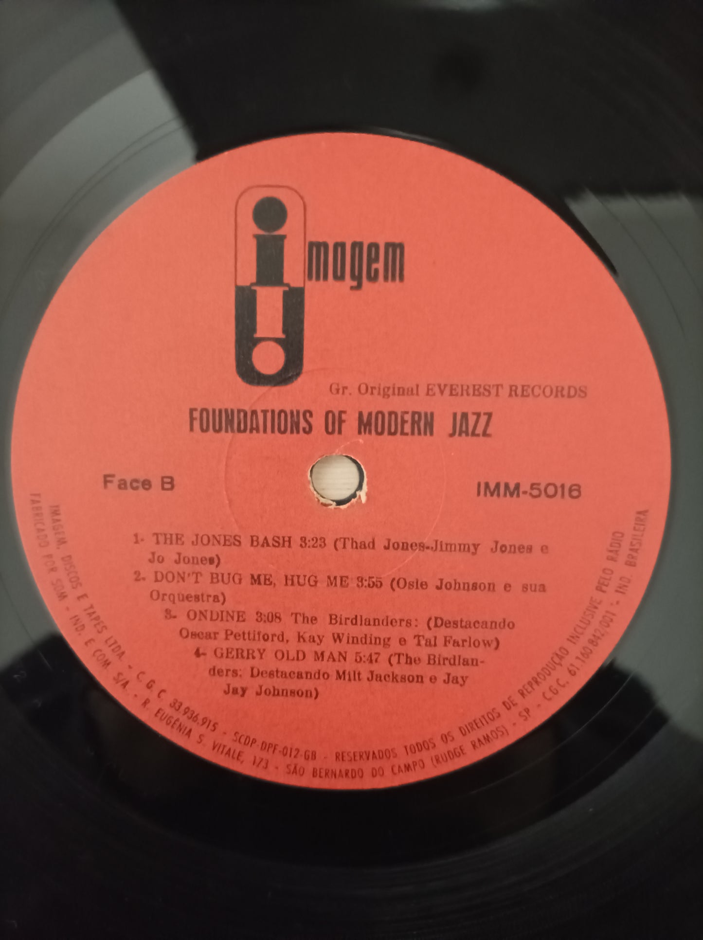 Lp Vinil Foundations of Modern Jazz