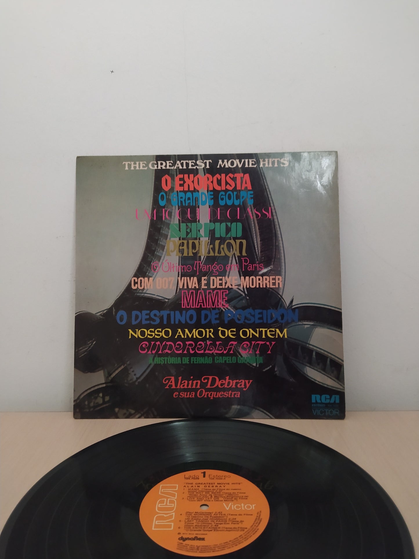Lp Vinil Alain Debray The Greatest Movie Hits