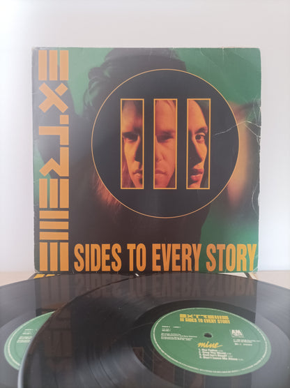 Lp Vinil Extreme III Sides to Every Story Duplo Com encarte