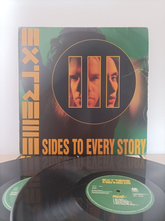 Lp Vinil Extreme III Sides to Every Story Duplo Com encarte