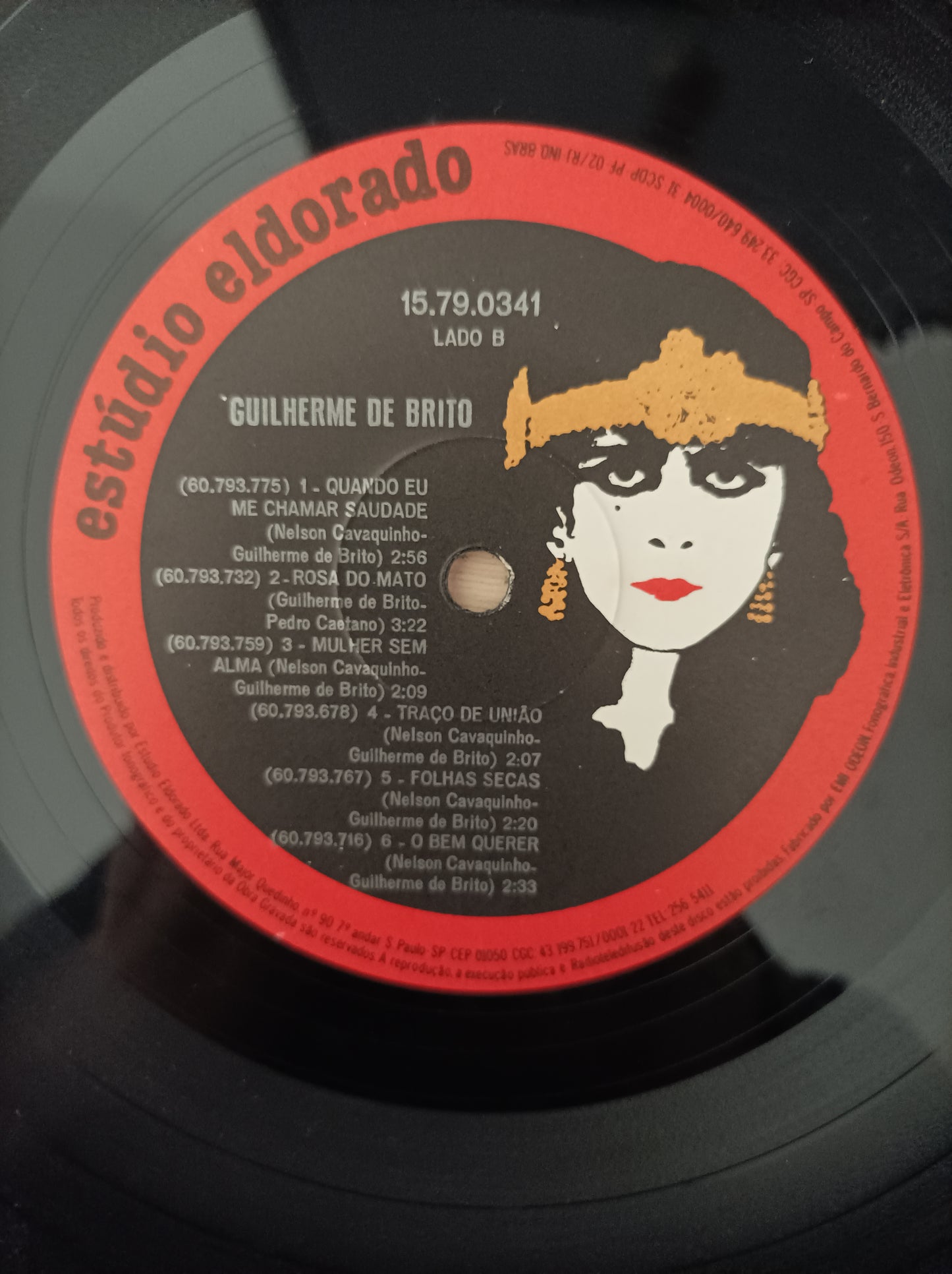 Lp Vinil Guilherme de Brito 1980
