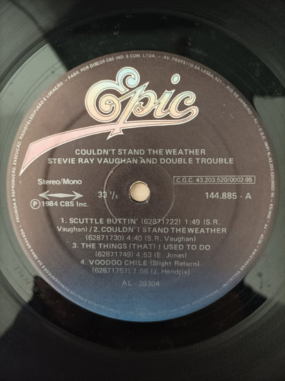 Lp Vinil Stevie Ray Vaughan Couldn't Stand the Weather