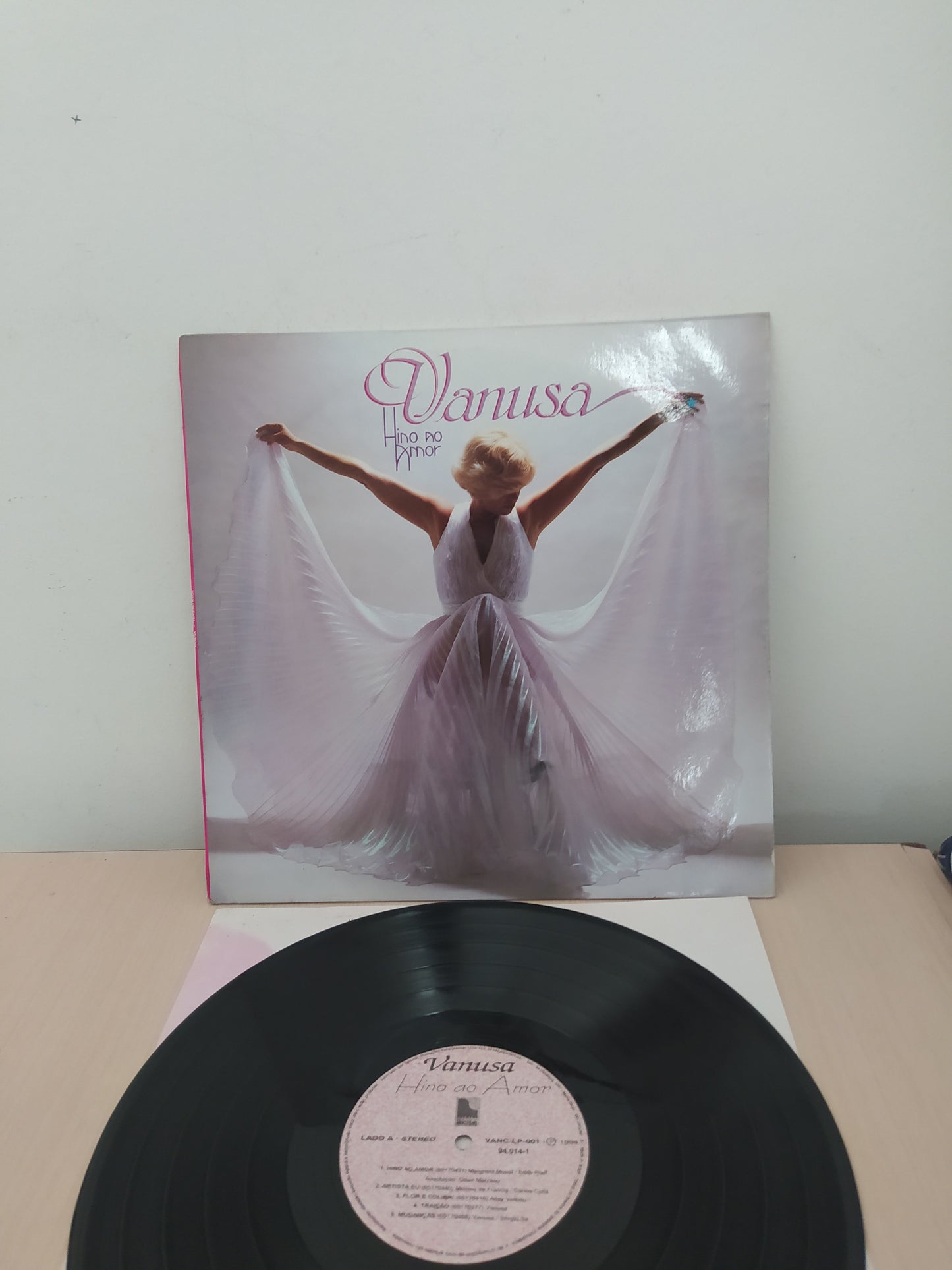 Lp Vinil Vanusa Hino Ao Amor Com Encarte
