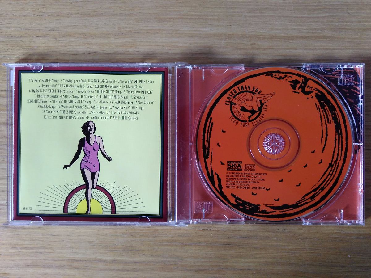 Cd Closer Than You Vol. 1 Florida Ska