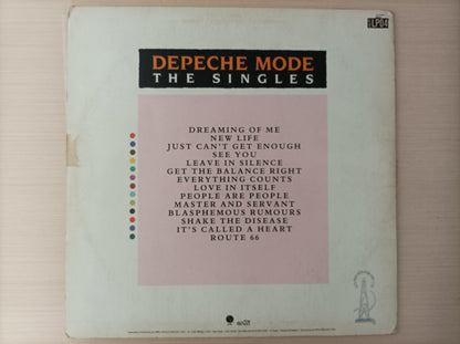 Lp Vinil Depeche Mode The Singles Com encarte