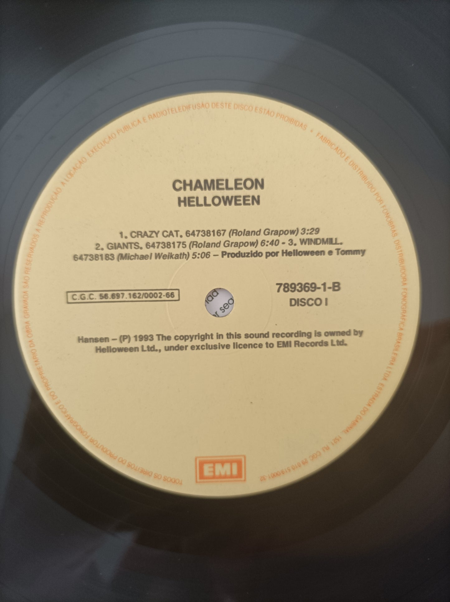 Lp Vinil Helloween Chameleon Duplo Com encartes