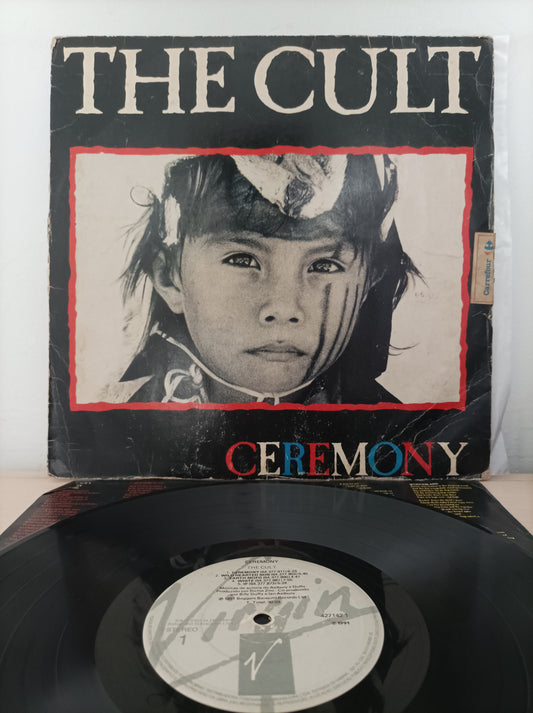 Lp Vinil The Cult Ceremony com encarte, Leia