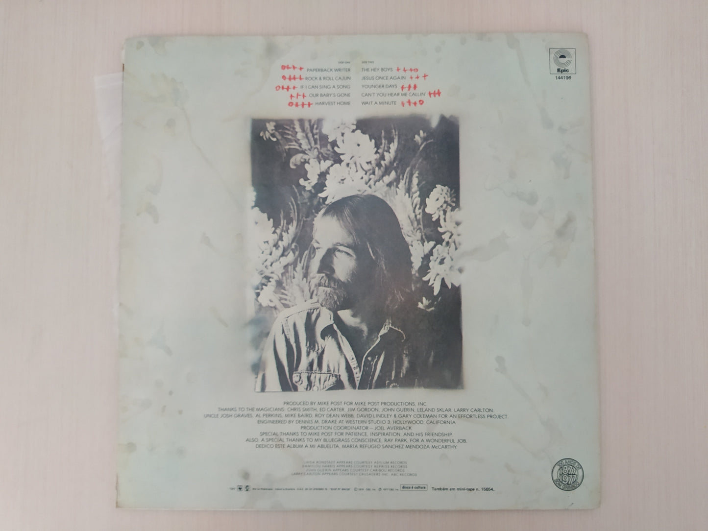 Lp Vinil Herb Pedersen Southwest