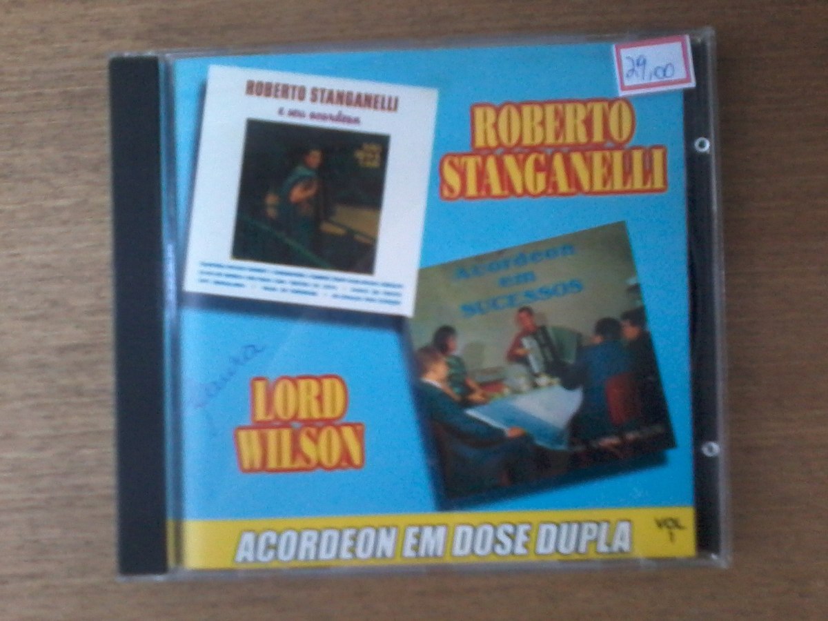 Cd Roberto Stanganelli Lord Wilson Acordeon