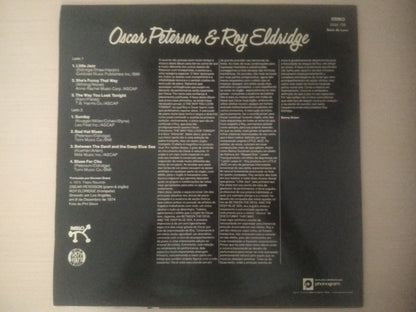 Lp Vinil Oscar Peterson & Roy Eldridge