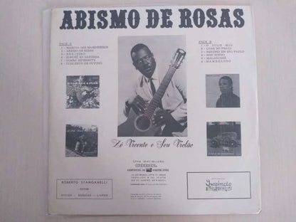 Lp Vinil Zé Vicente E Seu Violão Abismo De Rosas