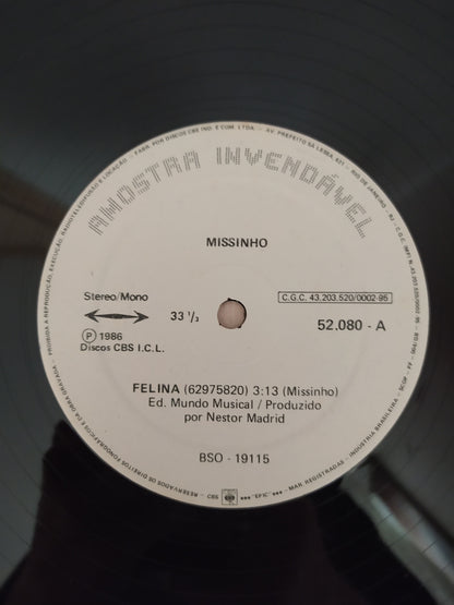 Lp Vinil Missinho Felina