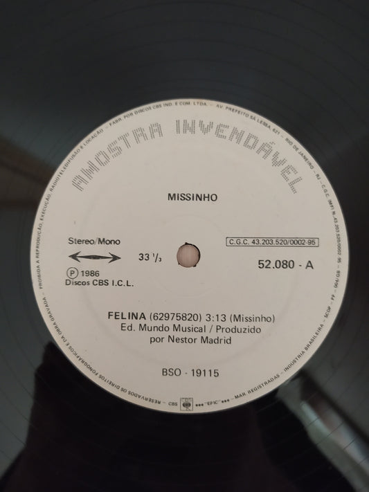 Lp Vinil Missinho Felina