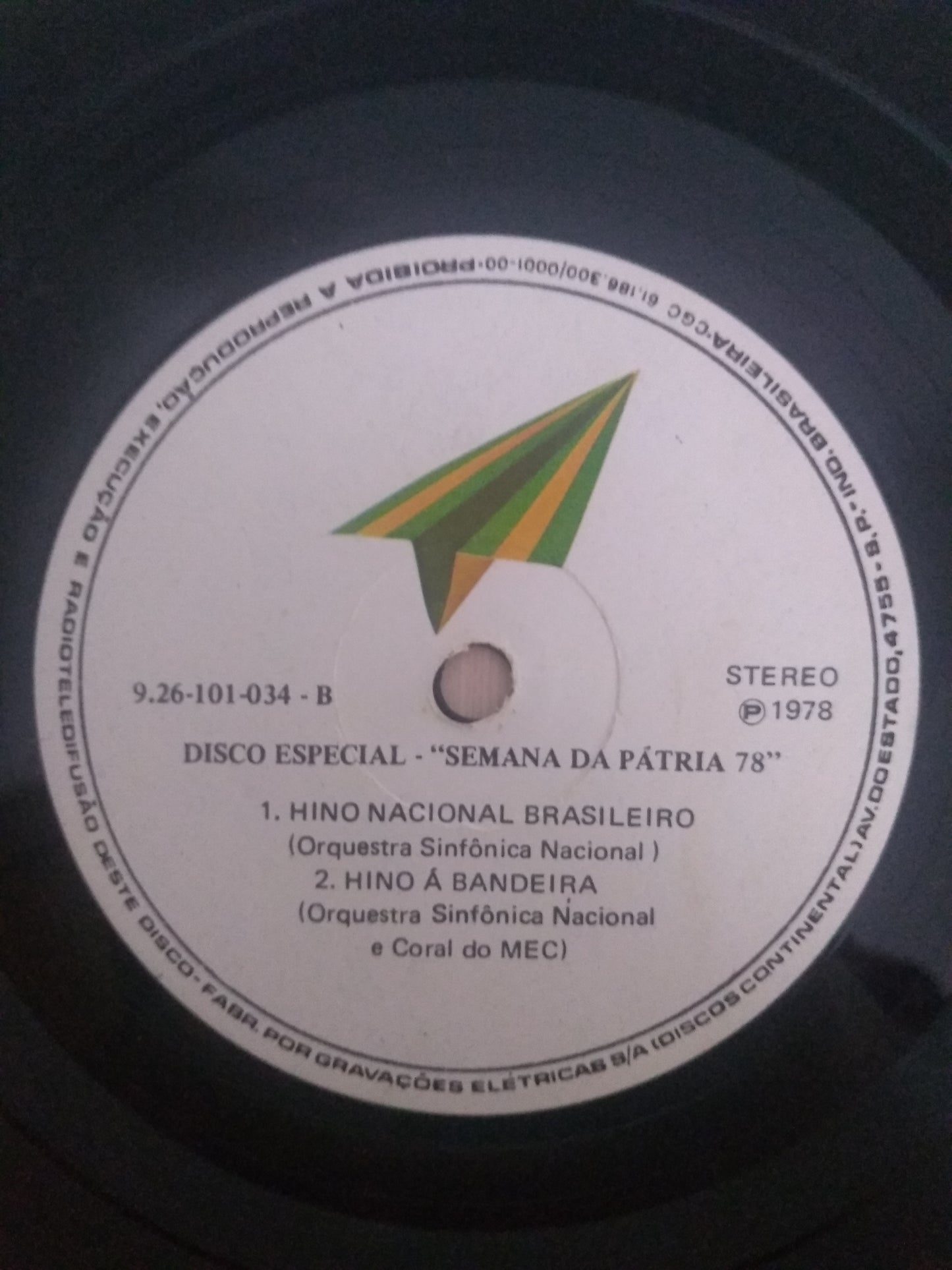Vinil Compacto Brasil Hino Nacional