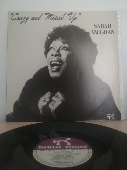 Lp Vinil Sarah Vaughan Crazy and Mixed Up