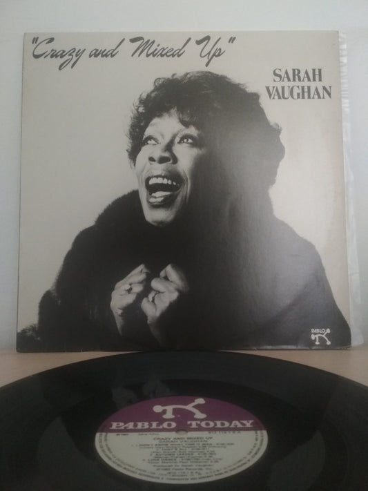 Lp Vinil Sarah Vaughan Crazy and Mixed Up