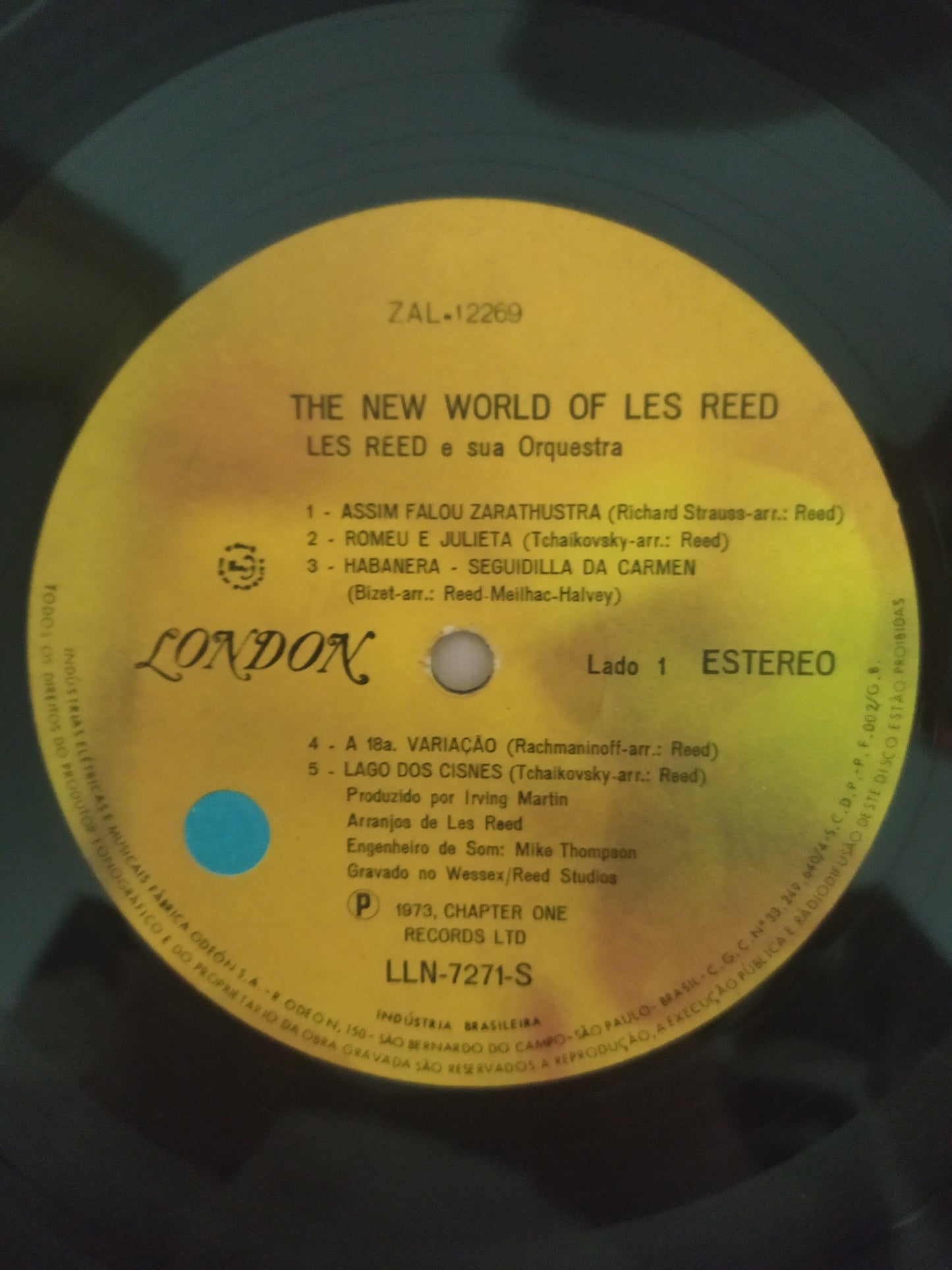 Lp Vinil Les Reed The New World Of