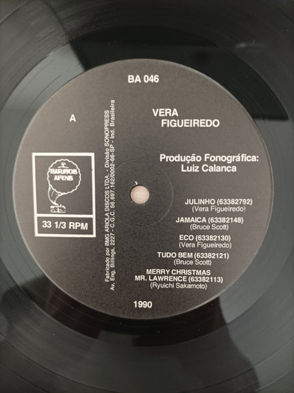 Lp Vinil Vera Figueiredo 1990 Autografado
