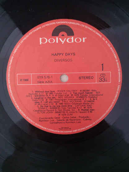 Lp Vinil Happy Days