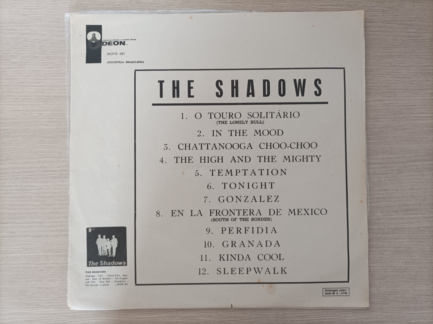 Lp Vinil The Shadows 1965
