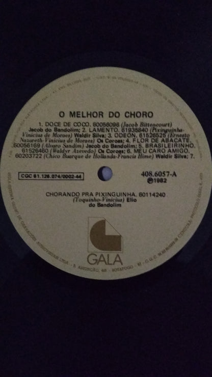 LP Vinil Gala Super O Melhor Do Choro