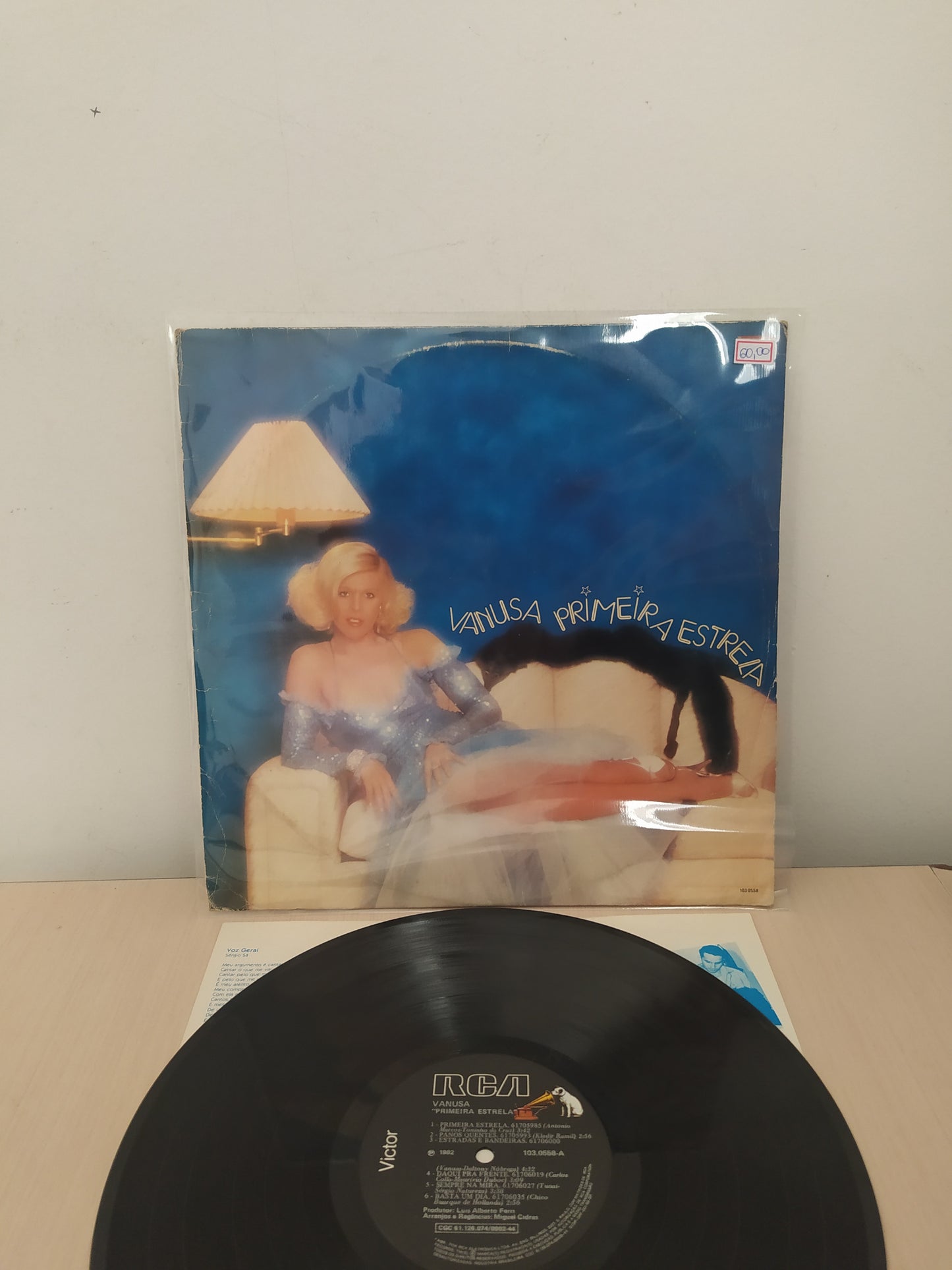 Lp Vinil Vanusa Primeira Estrela Com Encarte