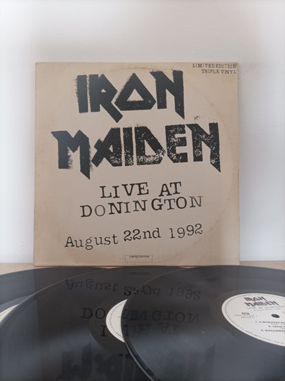Lp Vinil Iron Maiden Live at Donington Triplo