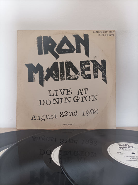 Lp Vinil Iron Maiden Live at Donington Triplo