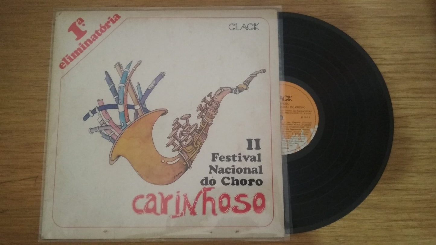 Lp Vinil 2º Festival Nacional do Choro Carinhoso 1, 2 e 3