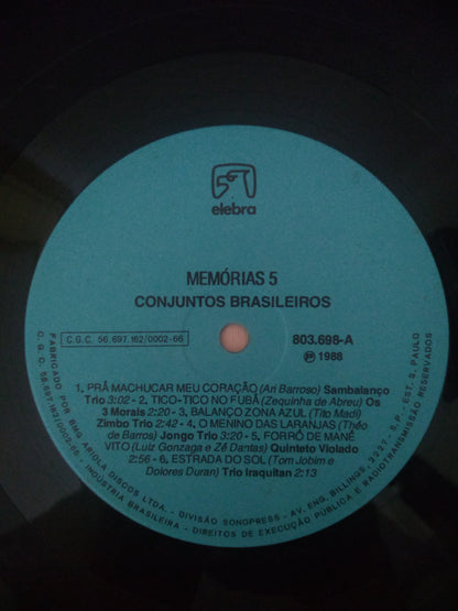Lp Vinil Elebra Memória 5 Capa Dupla