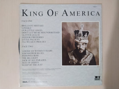 Lp Vinil Elvis Costello King Of America Com Encarte