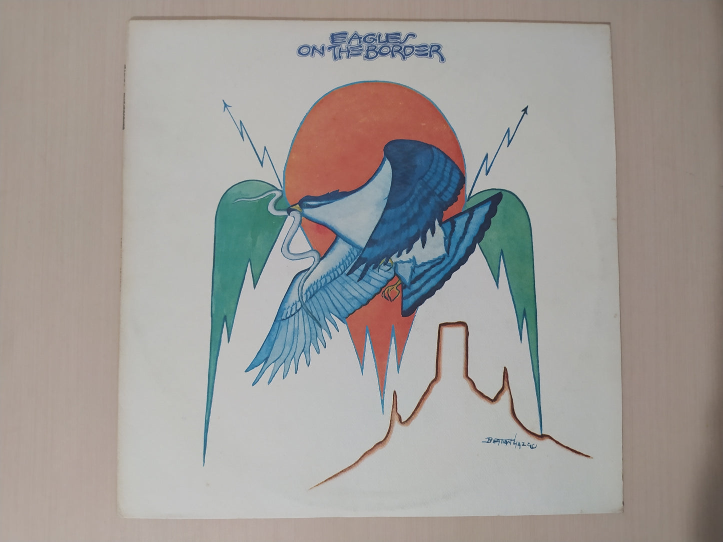 Lp Vinil Eagles On The Border Importado