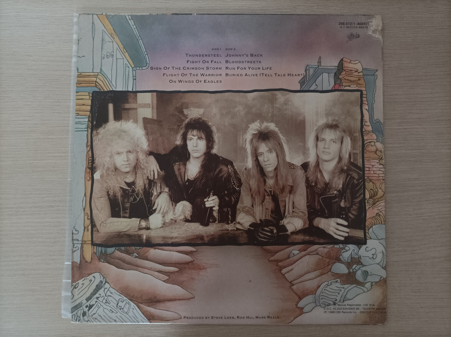 Lp Vinil Riot Thunder Steel