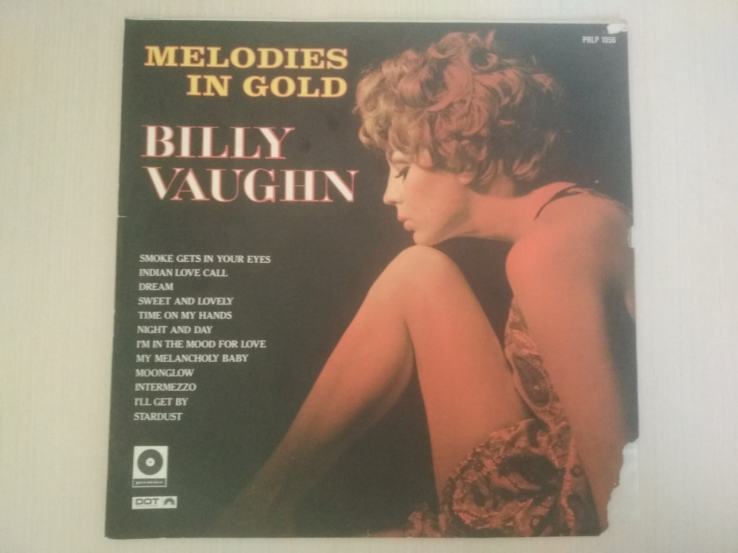 Lp Vinil Billy Vaughin Melodies in gold