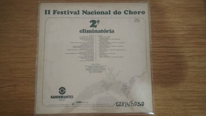 Lp Vinil 2º Festival Nacional do Choro Carinhoso 1, 2 e 3