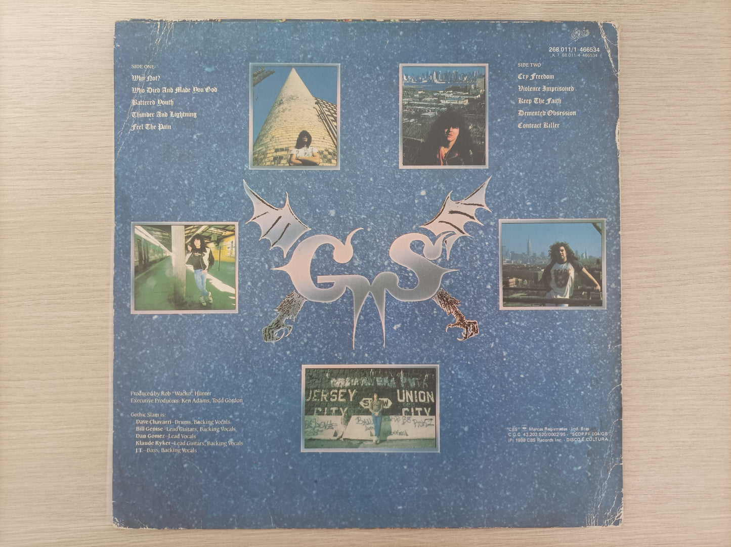 Lp Vinil Gothic Slam Just A Face in The Crowd Com encarte