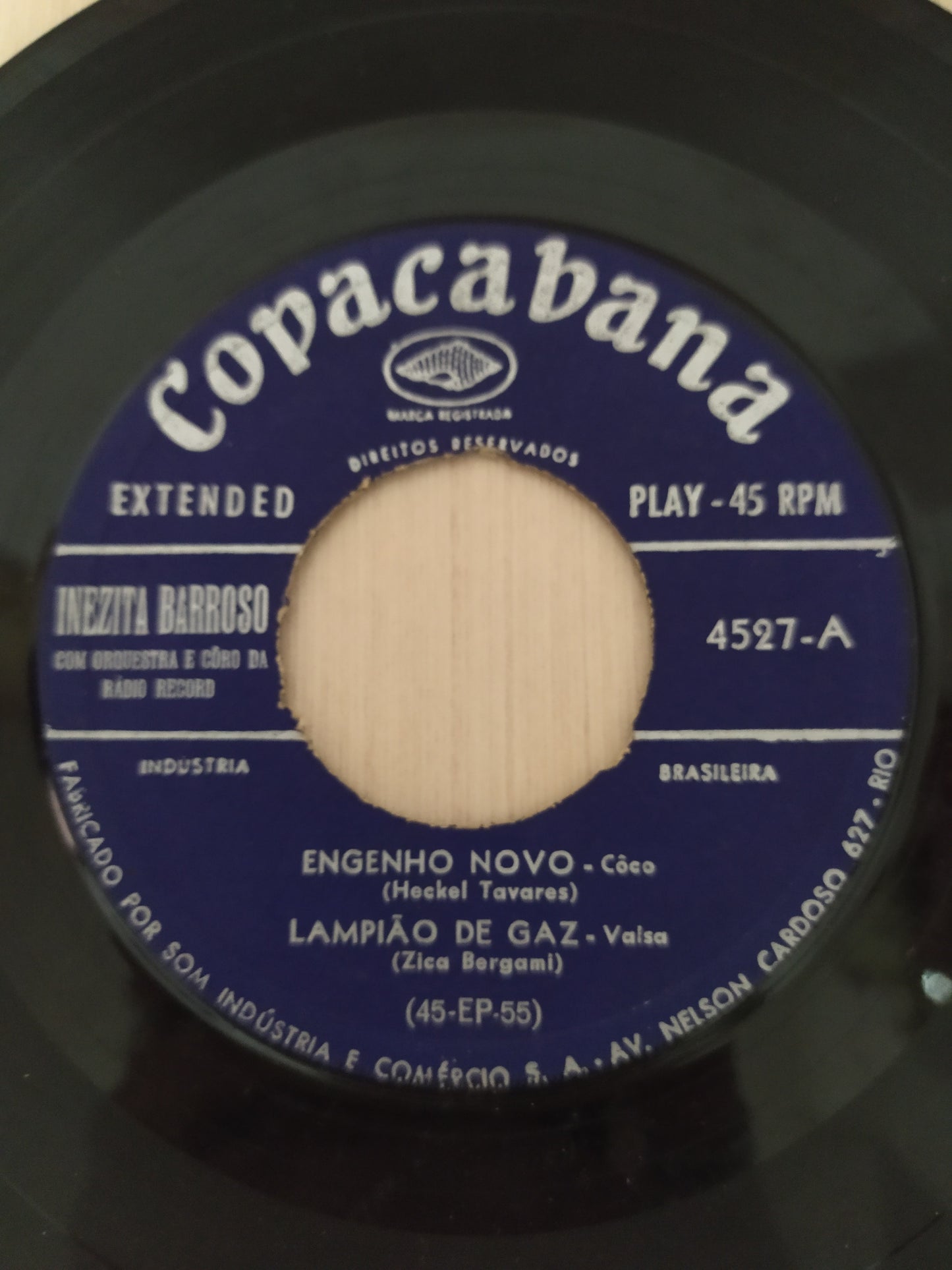Lp Vinil Compacto Inezita Barroso Moda Da Pinga