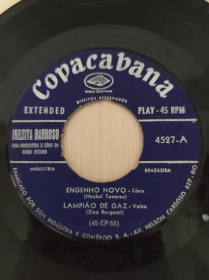Lp Vinil Compacto Inezita Barroso Moda Da Pinga