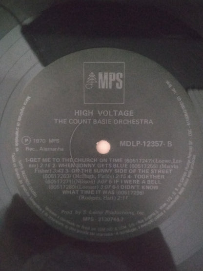 Lp Vinil The Count Basie Orchestra High Voltage Capa Dupla