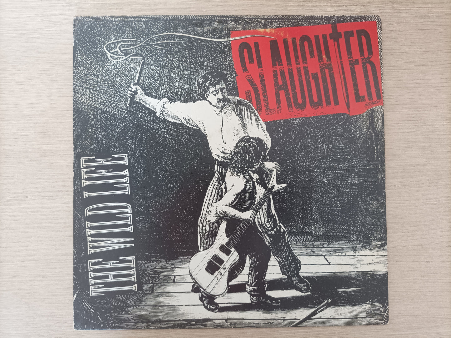 Lp Vinil Slaughter The Wild Life Com encarte