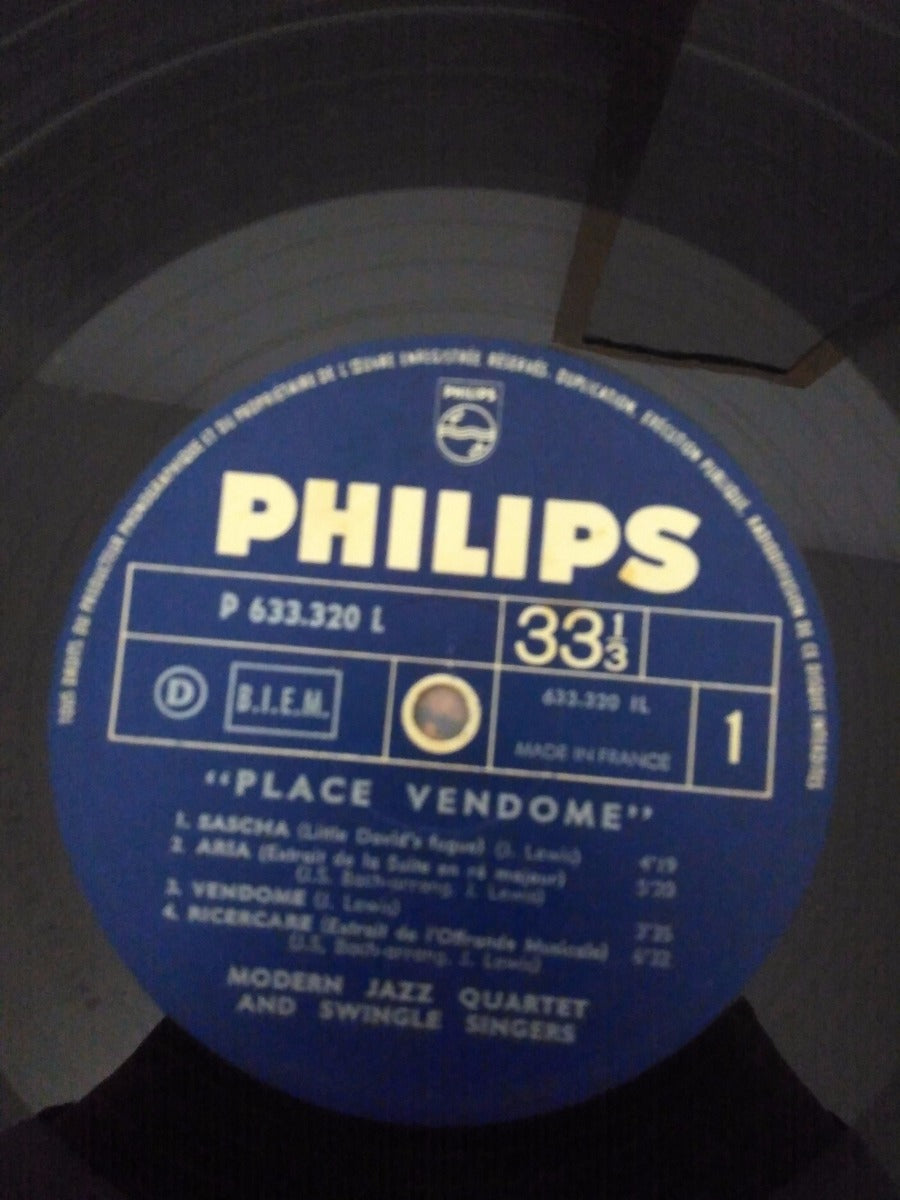 Lp Vinil The Modern Jazz Quartet And The Swingle Singers