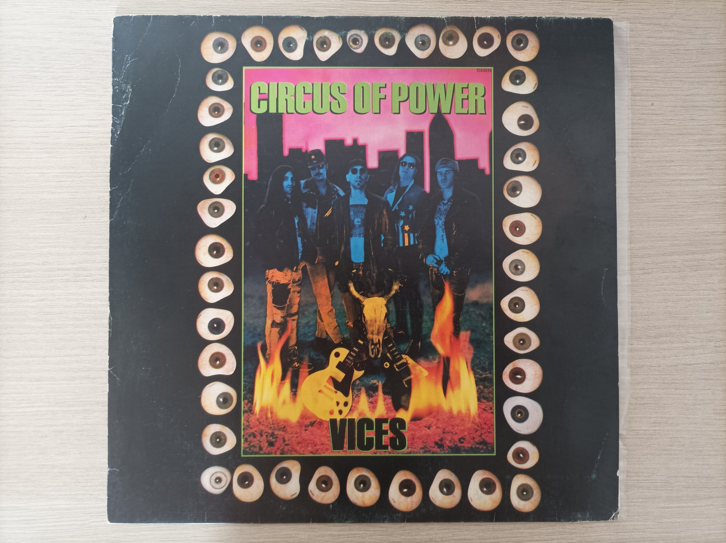 Lp Vinil Circus of Power Vices Com encarte