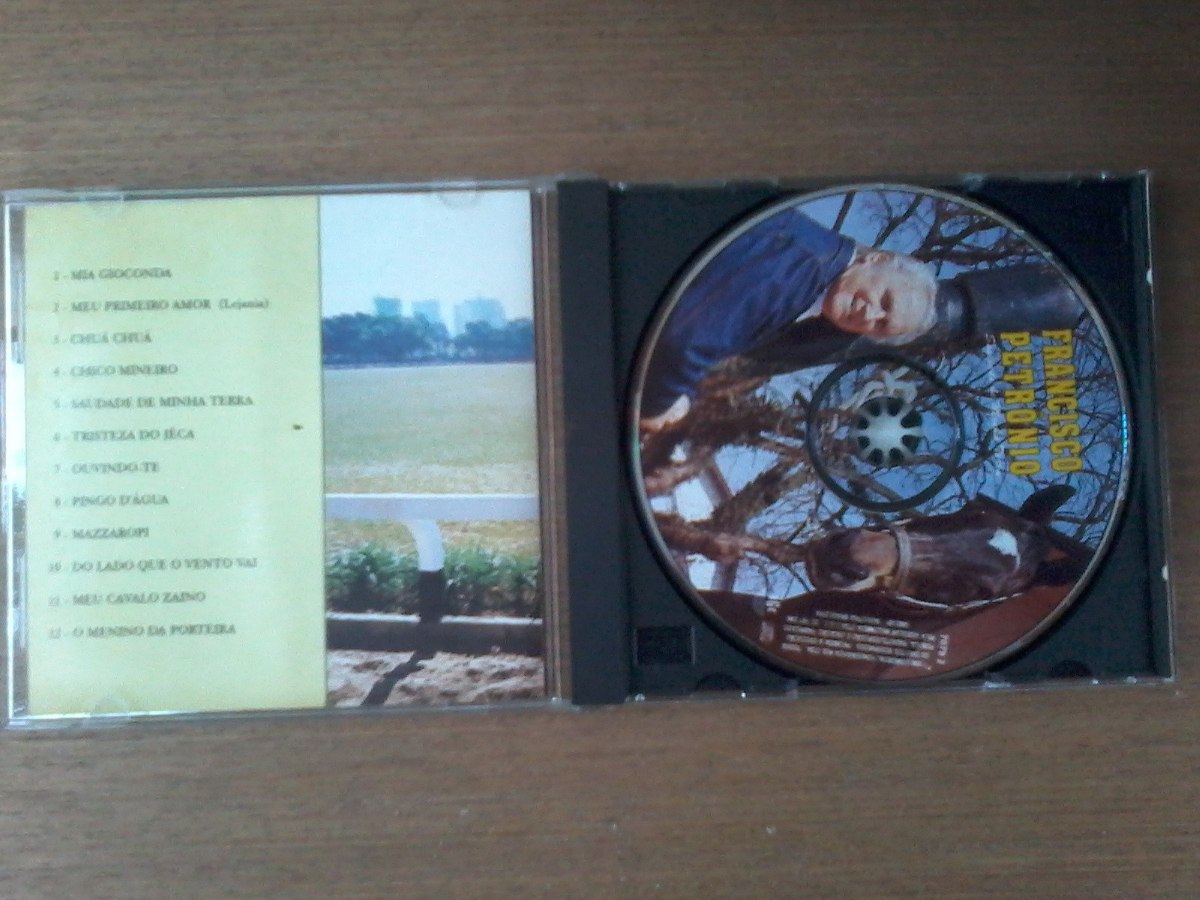 Cd Francisco Petrônio Saudade Da Minha Terra