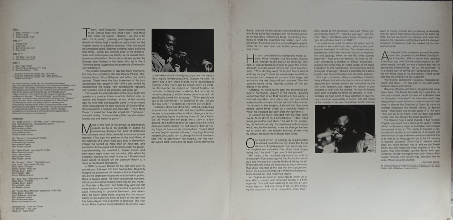 Lp Vinil Miles Davis Tallest Trees Duplo